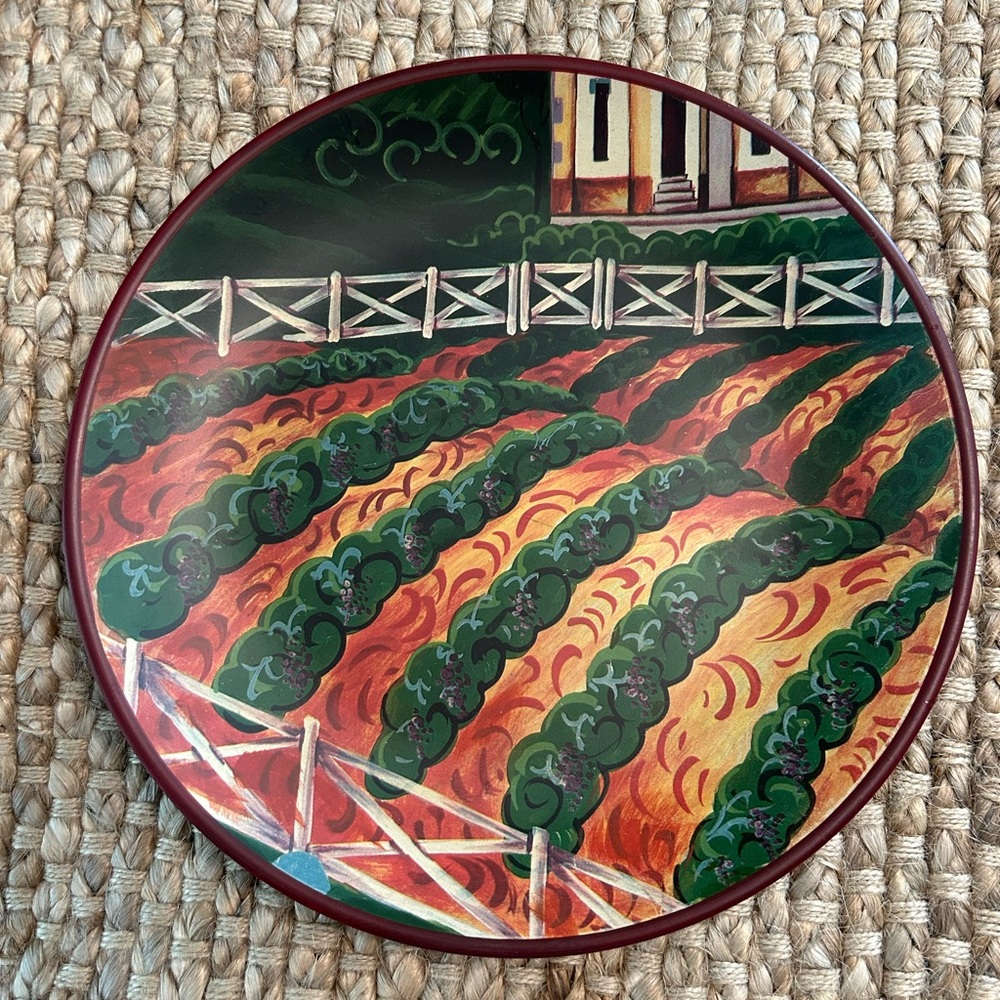 Jim Shore Crazy Mountain Decorative Plate